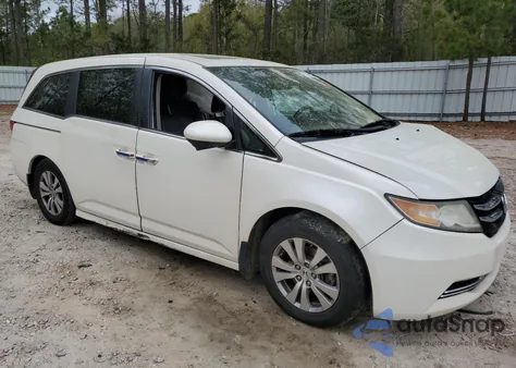 2014 Honda Odyssey Exl from USA, damaged, VIN 5FNRL5H60EB128994